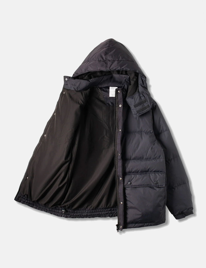 Stan Ray Down Jacket (Removable Hood) - Black