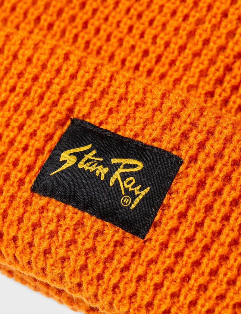 Stan Ray Waffle Knit Beanie - Texas Gold