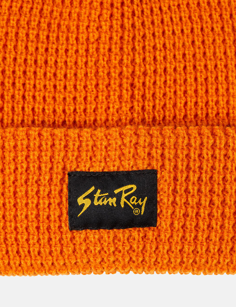 Stan Ray Waffle Knit Beanie - Texas Gold