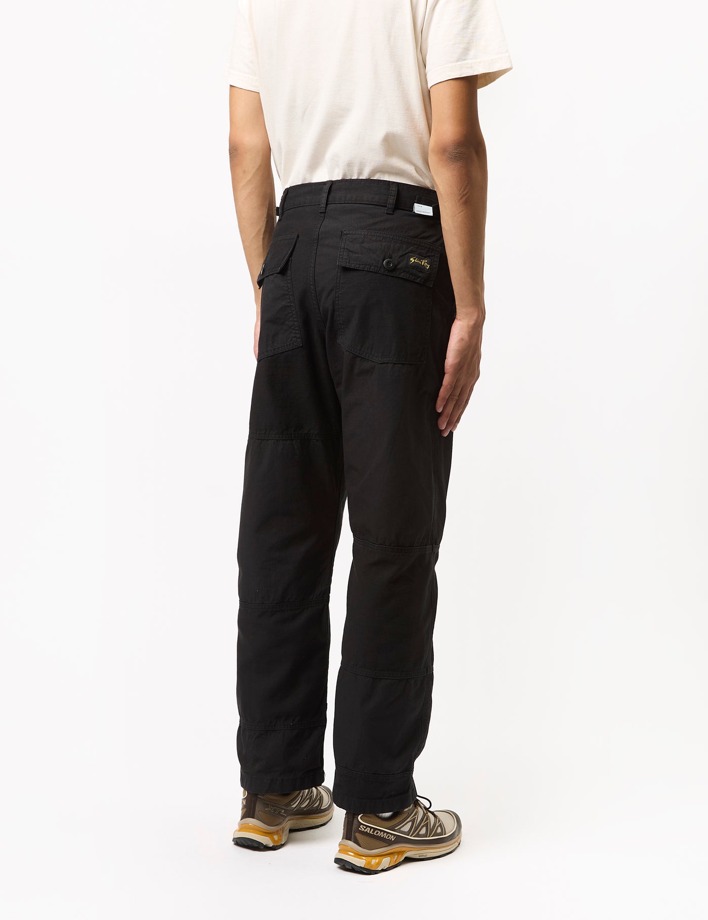South2 West8 PE/C TWILL FATIGUE PANT - CHARCOAL | Garmentory