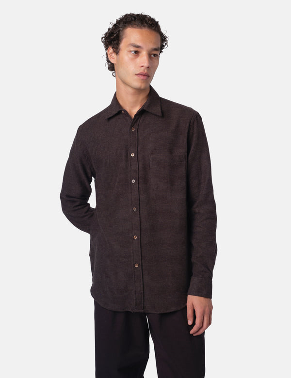 Portuguese Flannel Sounds Shirt - Brown