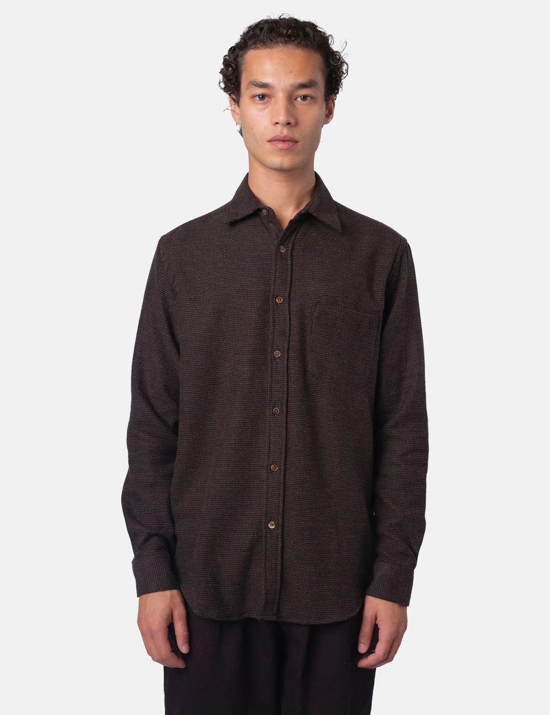 Portuguese Flannel Sounds Shirt - Brown