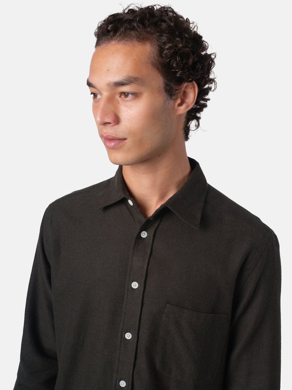 Portuguese Flannel Teca 2.0 Shirt - Forest Green