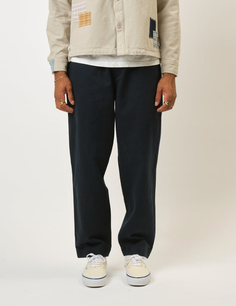 Bhode Beach Draw Cord Pant - Washed Black