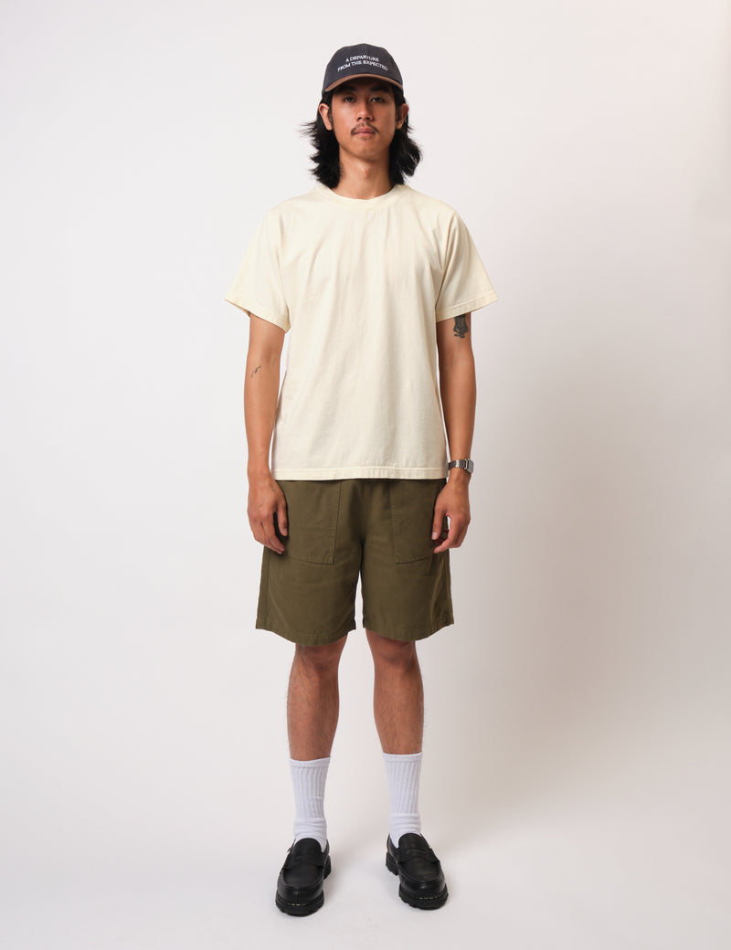 Bhode Stray Dogs Pigment Dyed T-Shirt - Natural