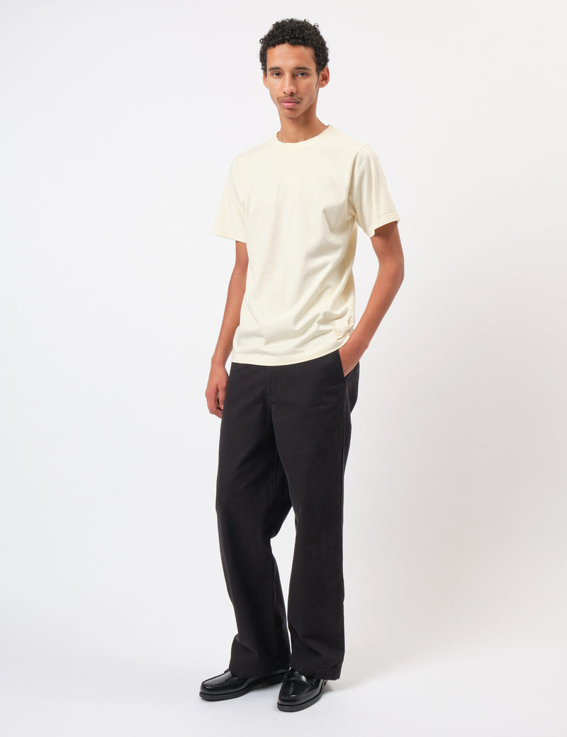 Bhode Stray Dogs Pigment Dyed T-Shirt - Natural