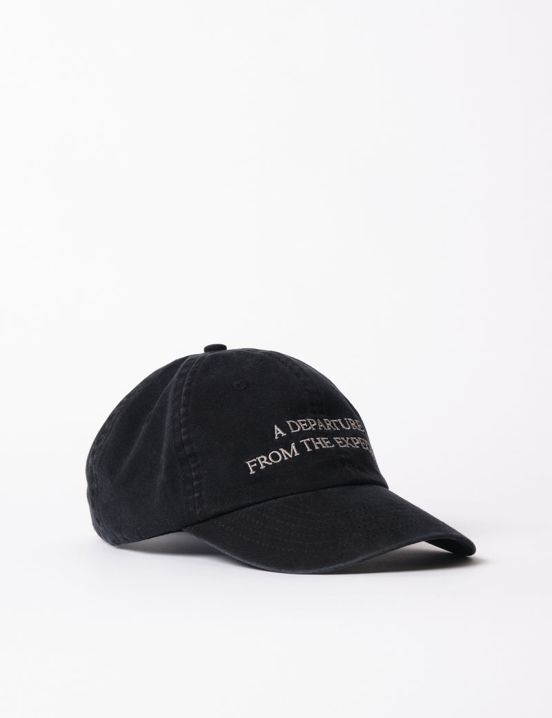 Bhode A Departure From The Expected Cap - Washed Black