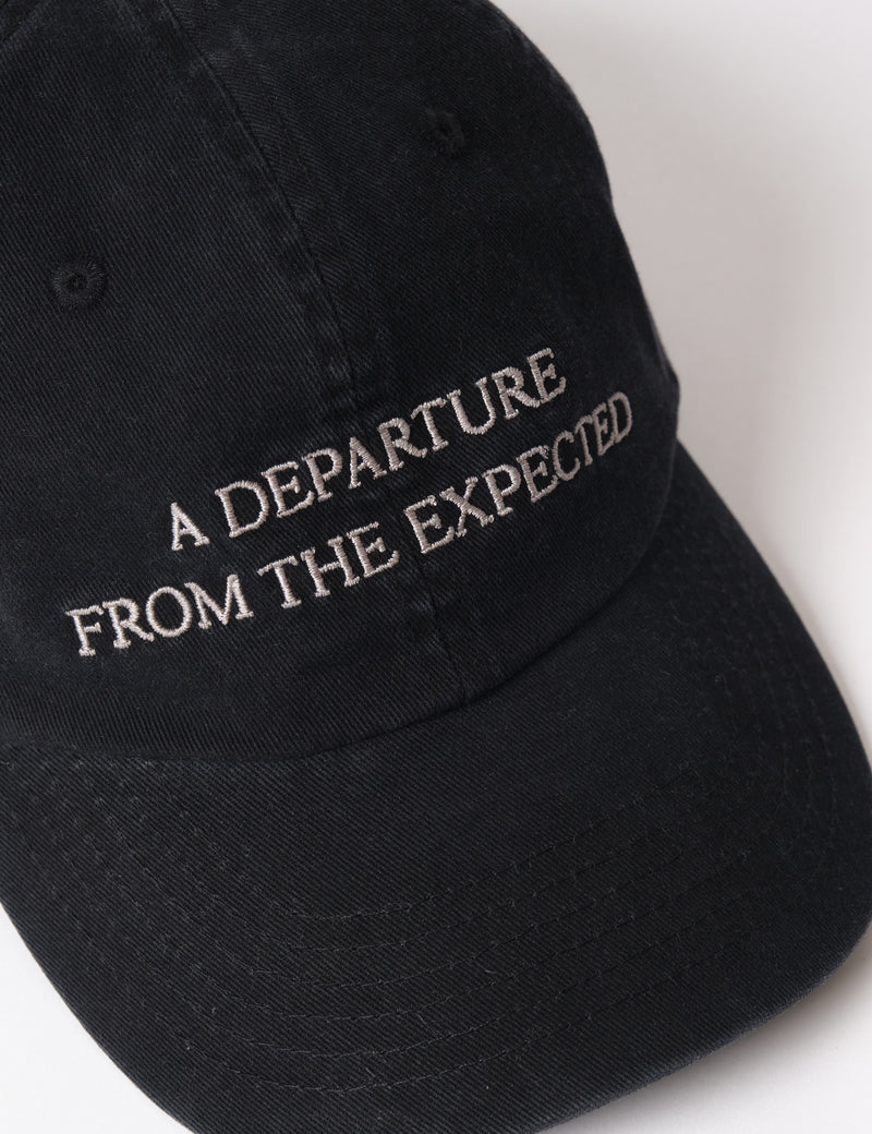 Bhode A Departure From The Expected Cap - Washed Black
