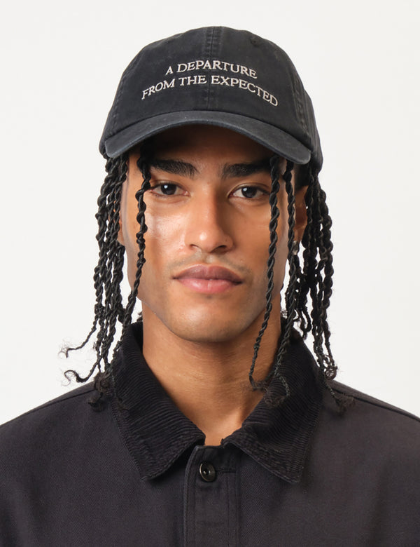 Bhode A Departure From The Expected Cap - Washed Black