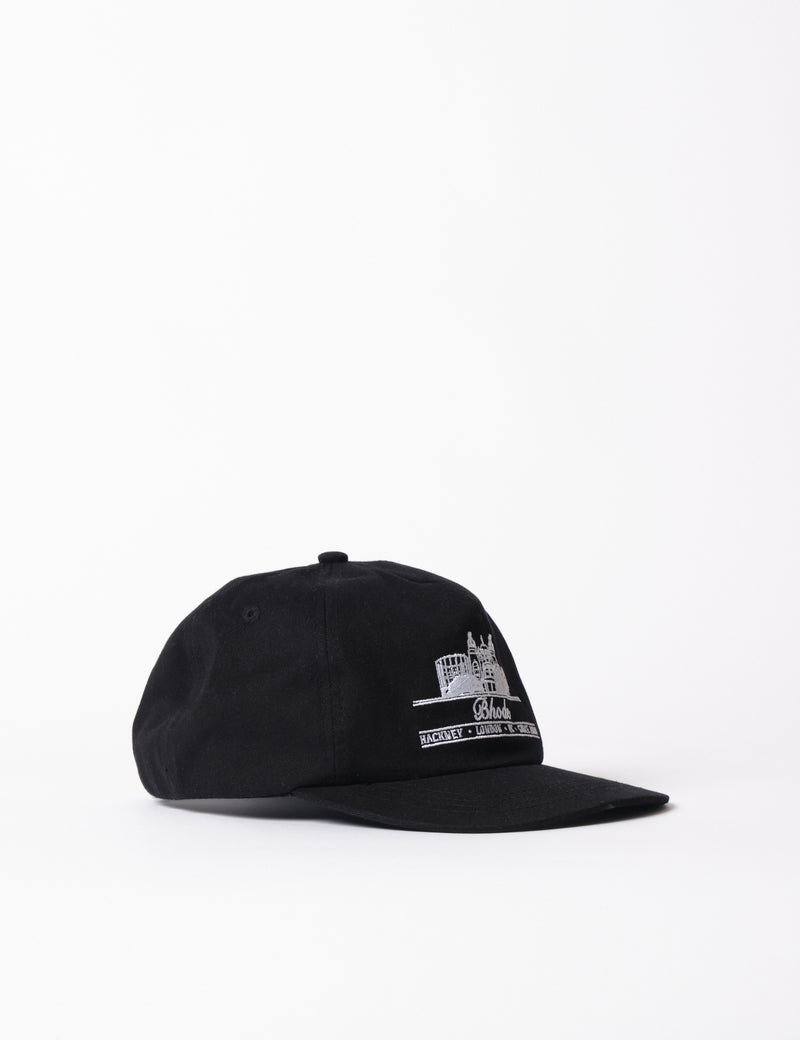 Bhode Hackney 5-Panel Cap - Black