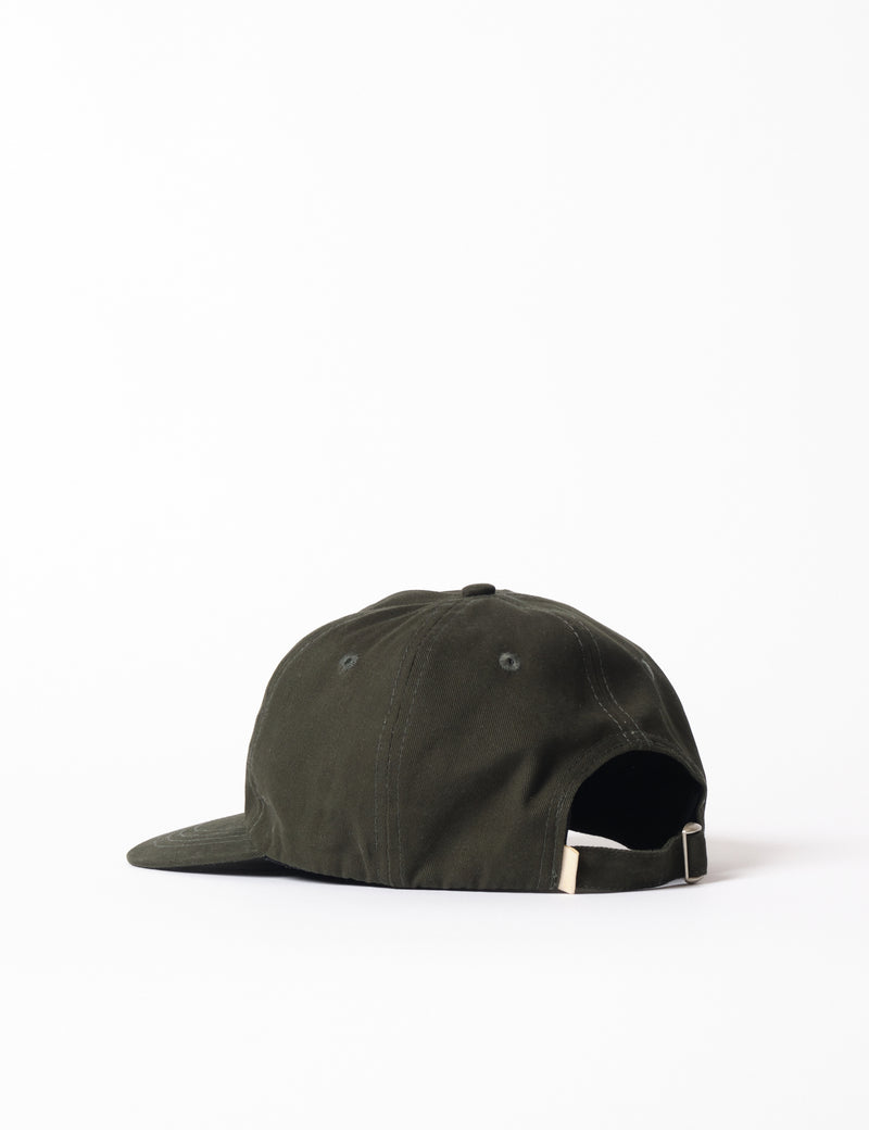 Bhode Hackney 5-Panel Cap - Forest Green