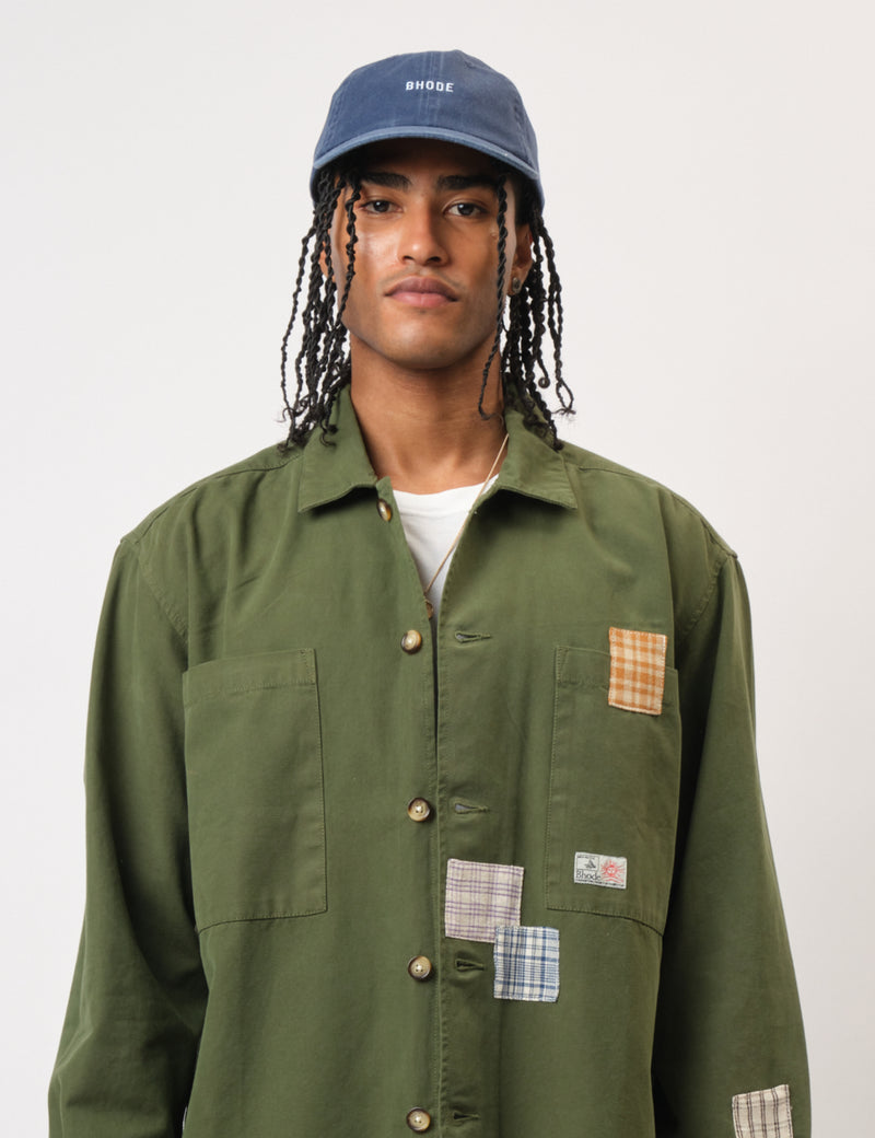 Bhode Washed 6-Panel Cap - Navy Blue