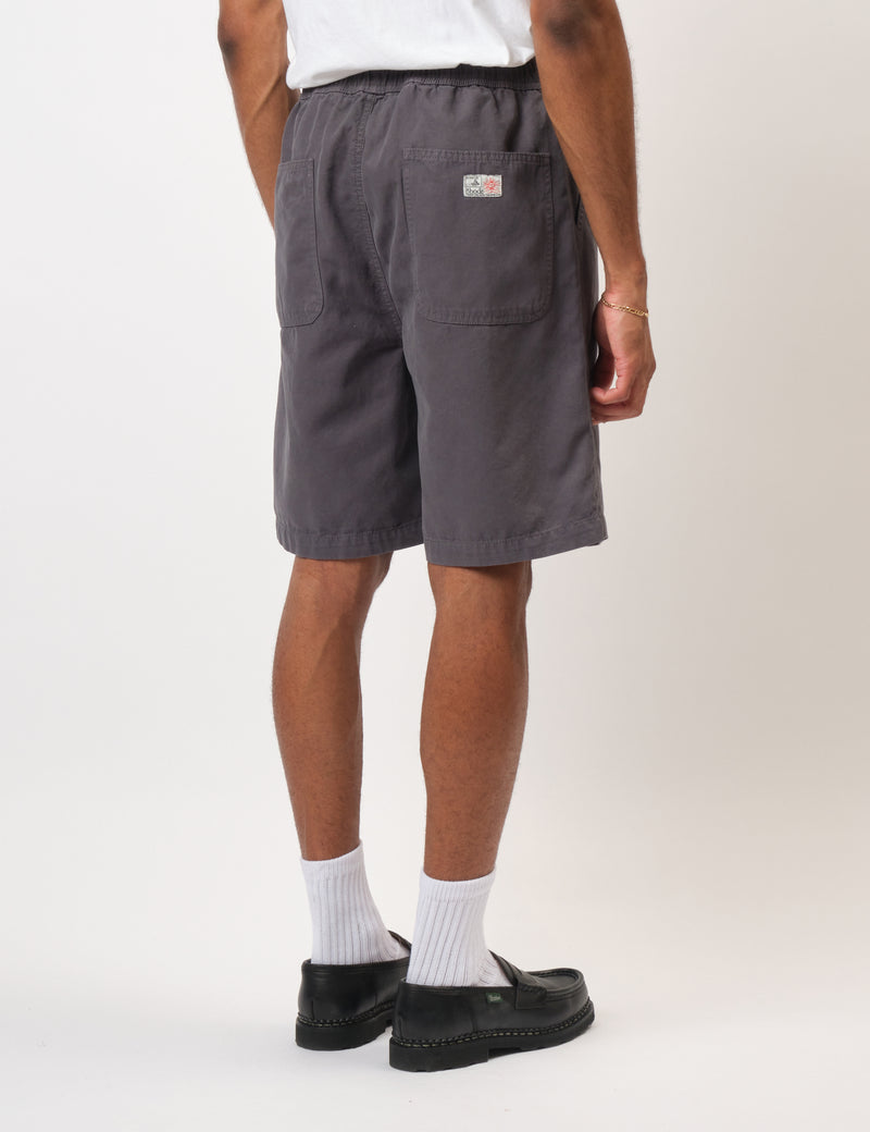 Bhode Fatigue Shorts (Duck Canvas) - Anthracite Grey