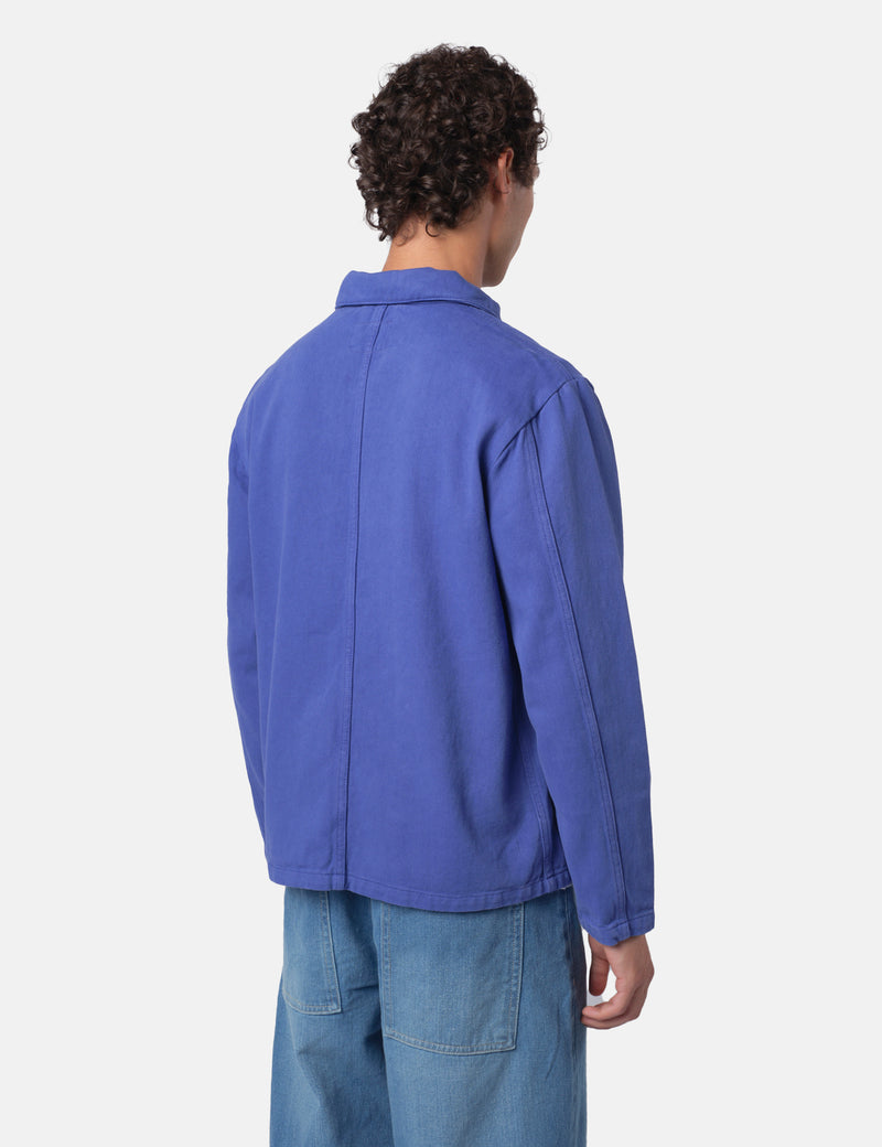 Bhode French Chore Jacket MkII - Classic Blue/Wood Buttons