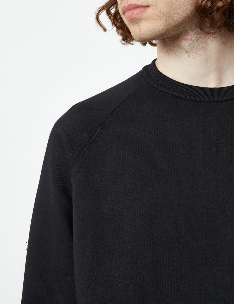 Bhode Archive Sweatshirt (Biologisch) - Schwarz