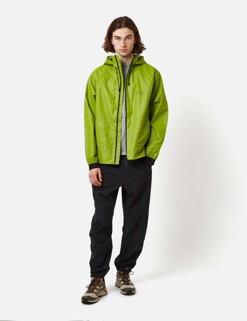 Purple Mountain Observatory Waxed Elements Jacket - Lima Bean Green