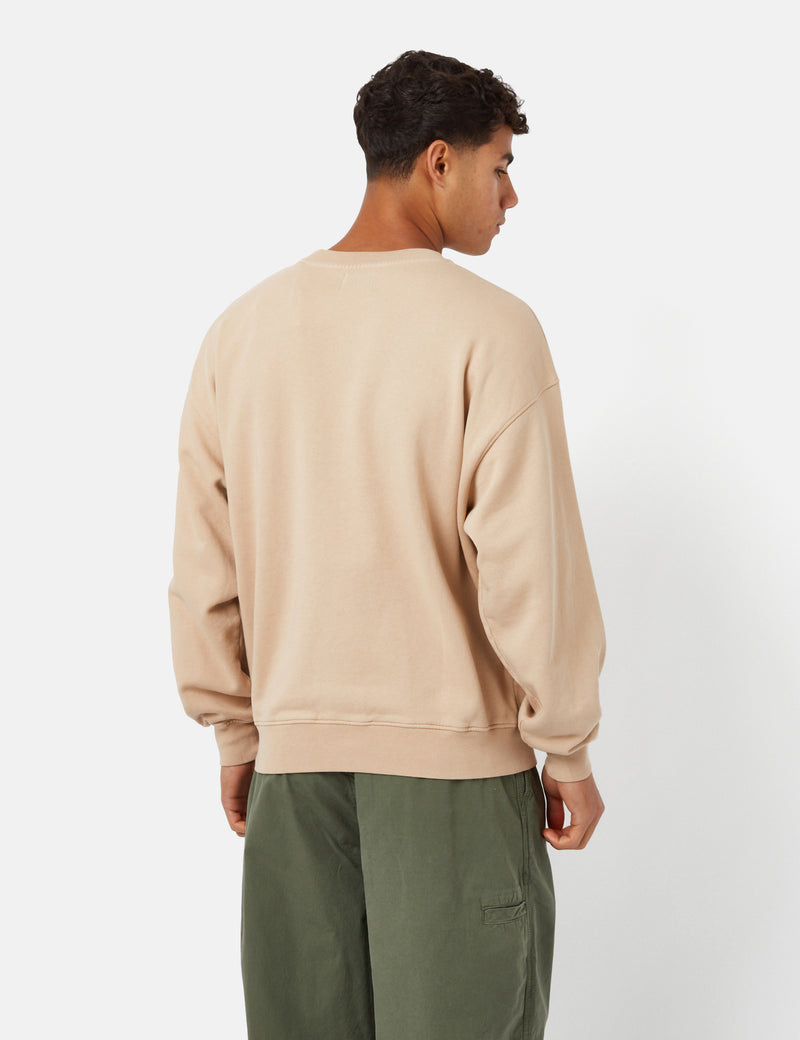 Colorful Standard Oversized Crew Sweatshirt (Organic) - Honey Beige