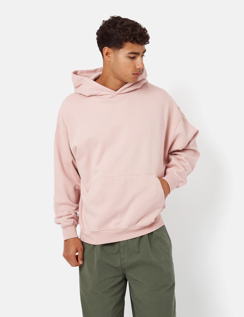 Colorful Standard Oversized Hooded Sweatshirt (Organic) - Faded Pink