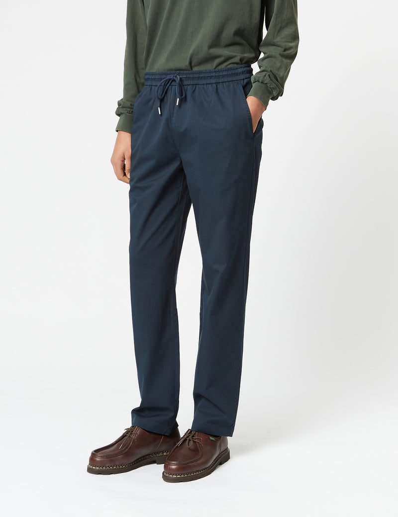 Colorful Standard Twill Pants (Organic) - Navy Blue