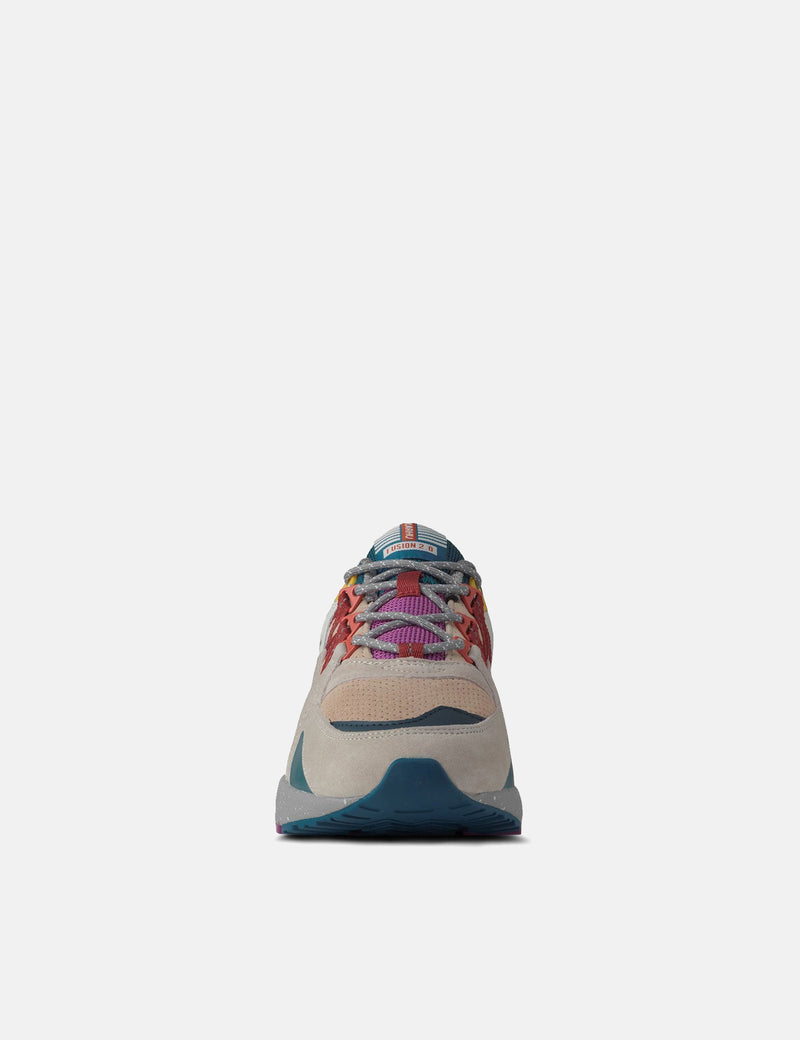 Karhu Fusion 2.0 Trainers - Silver Lining/Mineral Red