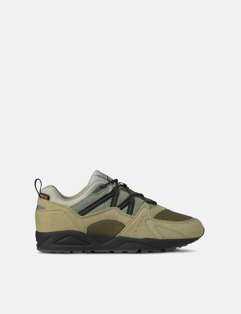 Karhu Fusion 2.0 Trainers - Pale Olive Green/Jet Black