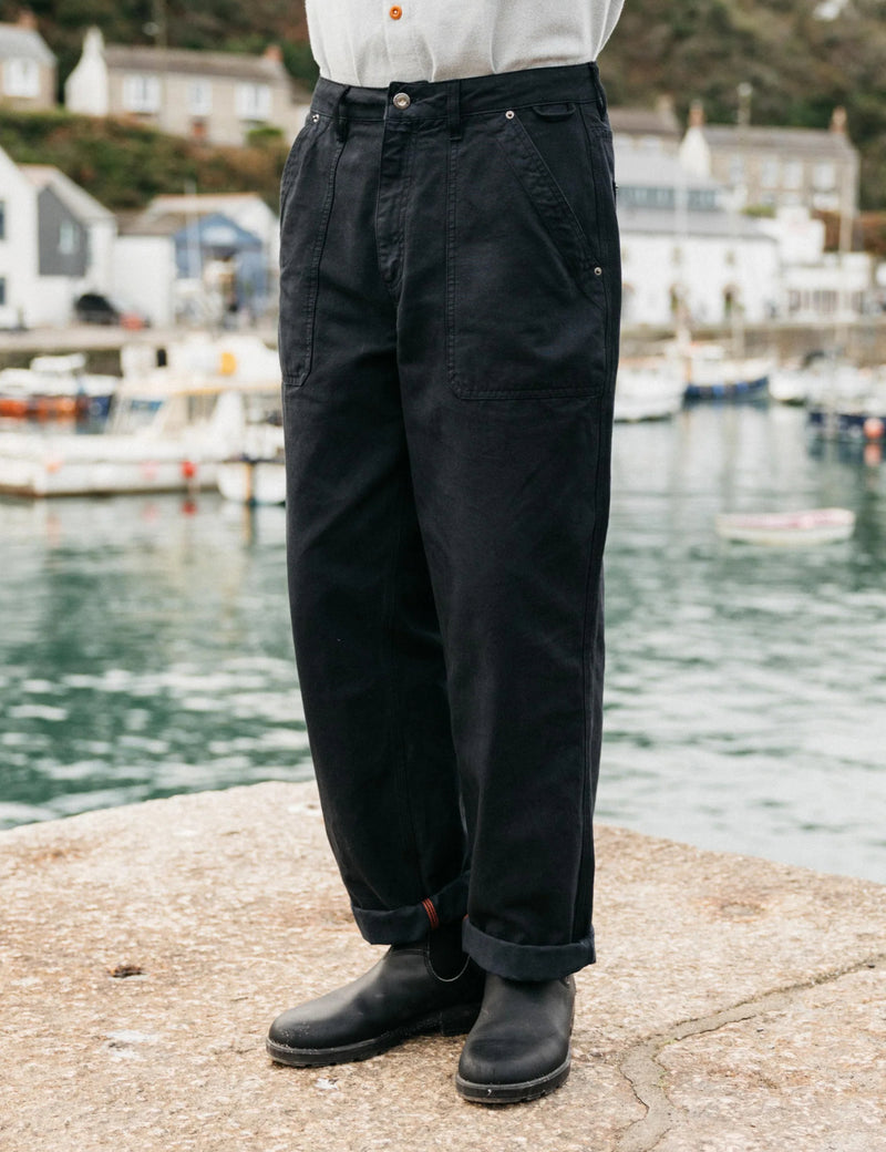 Finisterre Basset Fatigue Pant - Black