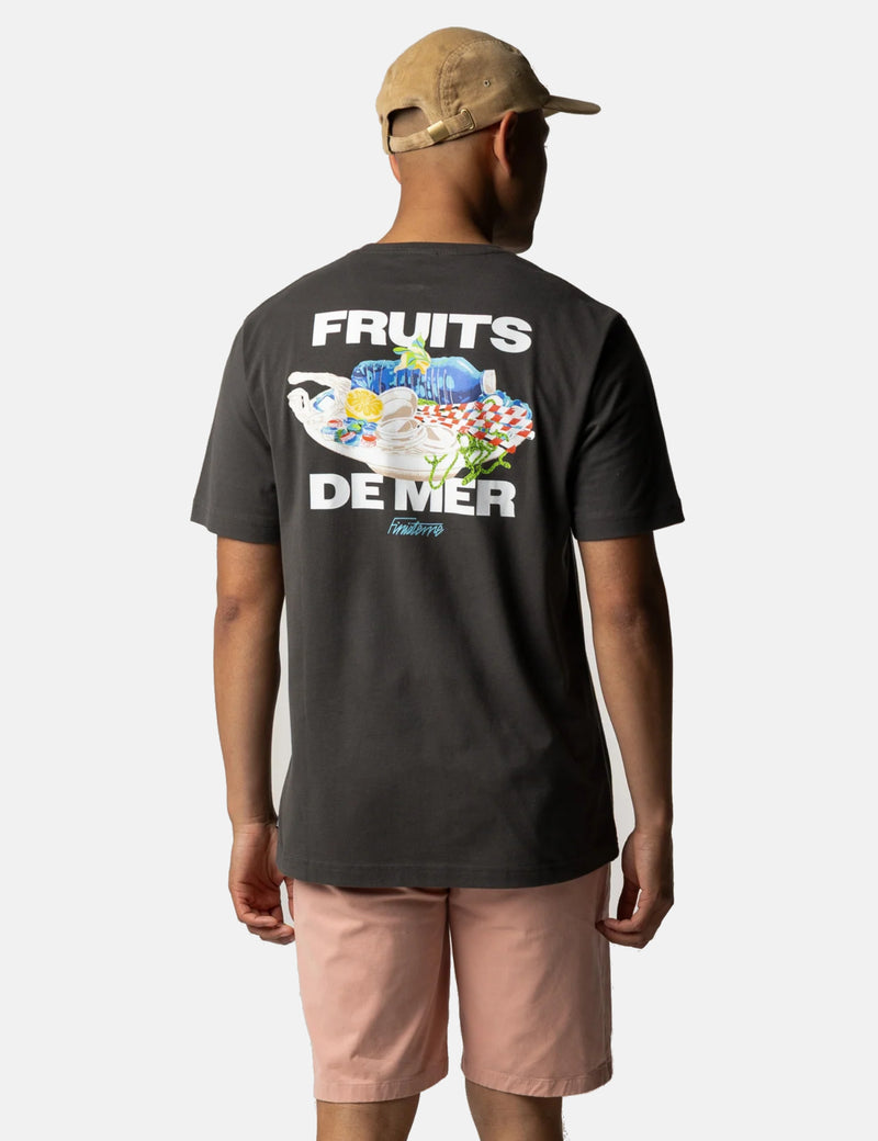 Finisterre Fruits De Mer T-Shirt - Raven Black
