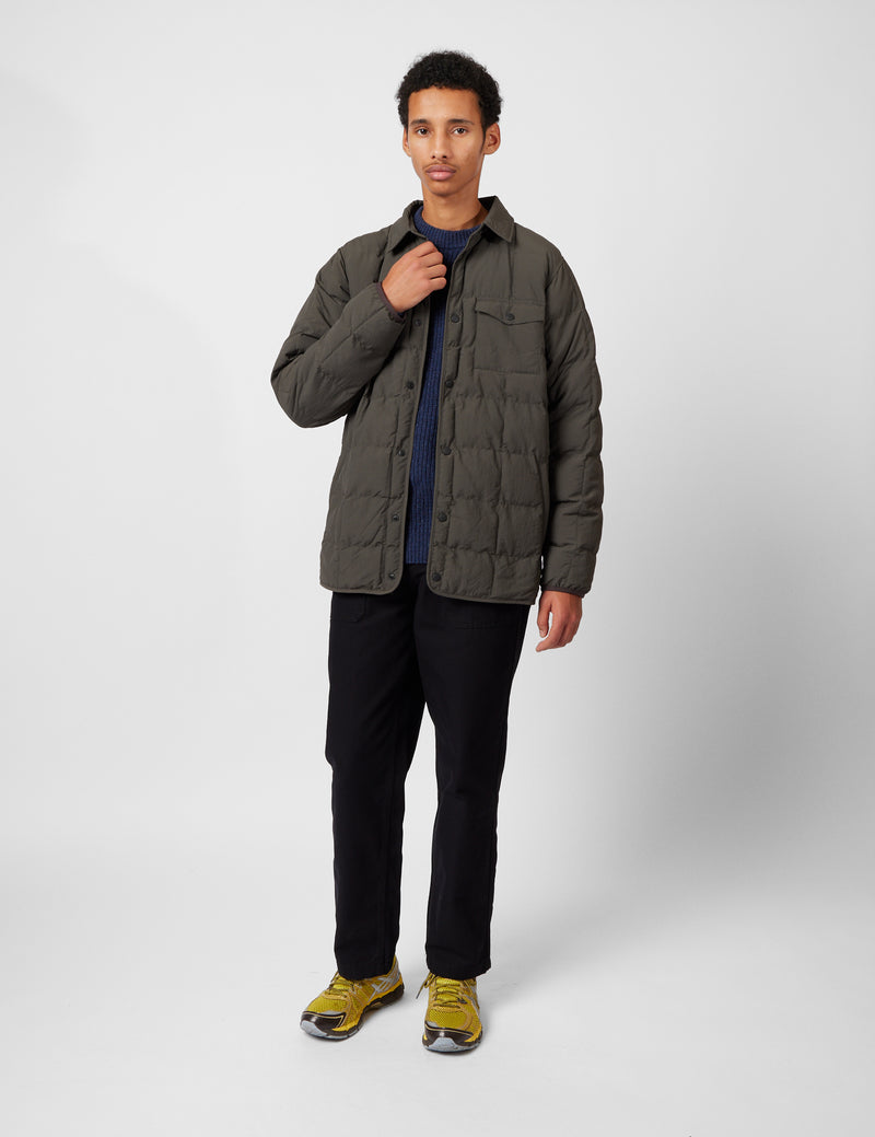 Finisterre Lapwing Shirt Jacket - Raven Black
