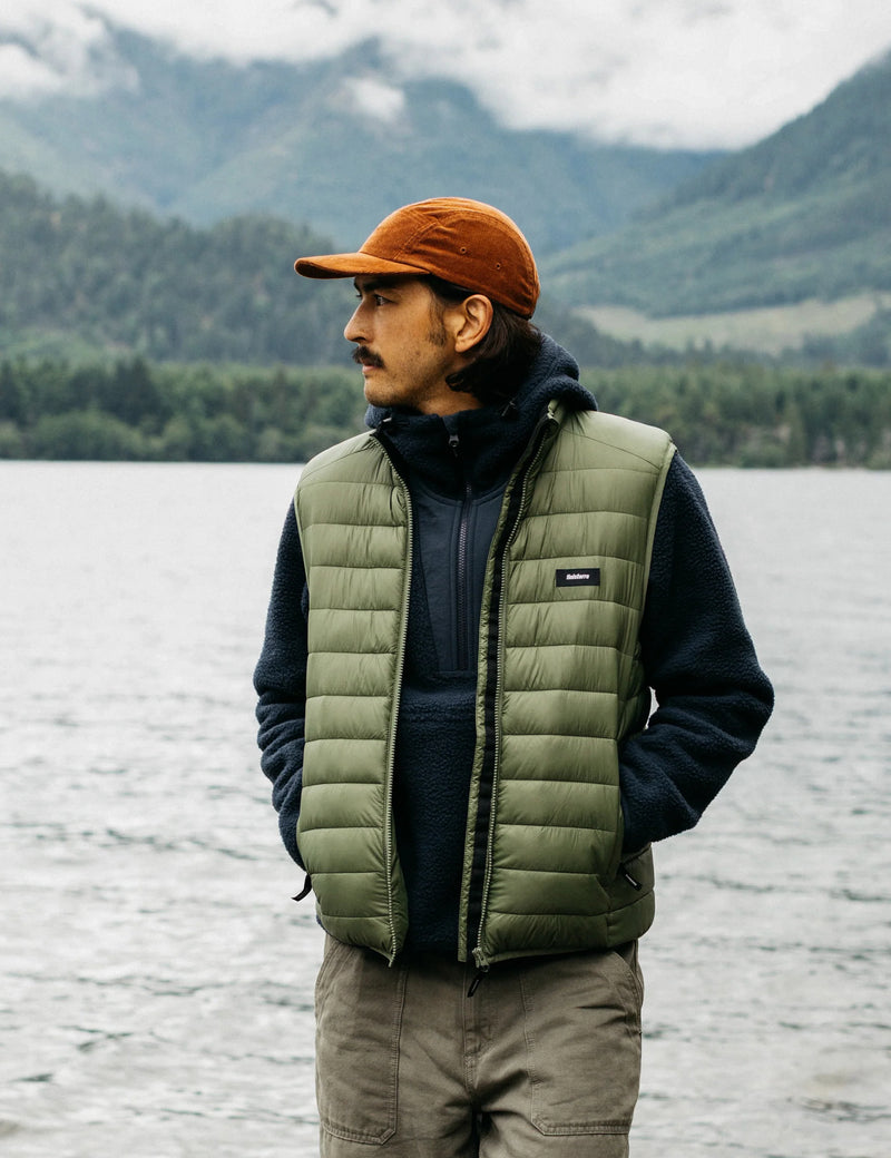 Finisterre Nimbus Gilet - Deep Seagrass Green