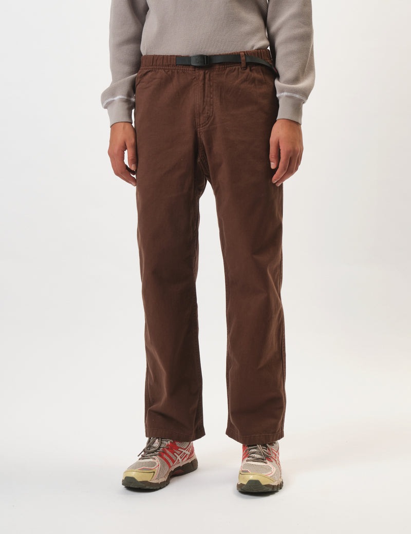 Gramicci G-Pant (Straight Fit) - Tobacco Brown