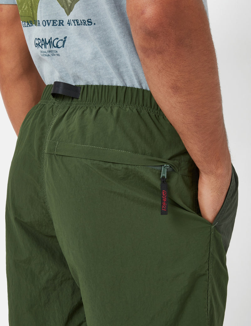 Gramicci Nylon Packable G-Shorts - Hunter Green
