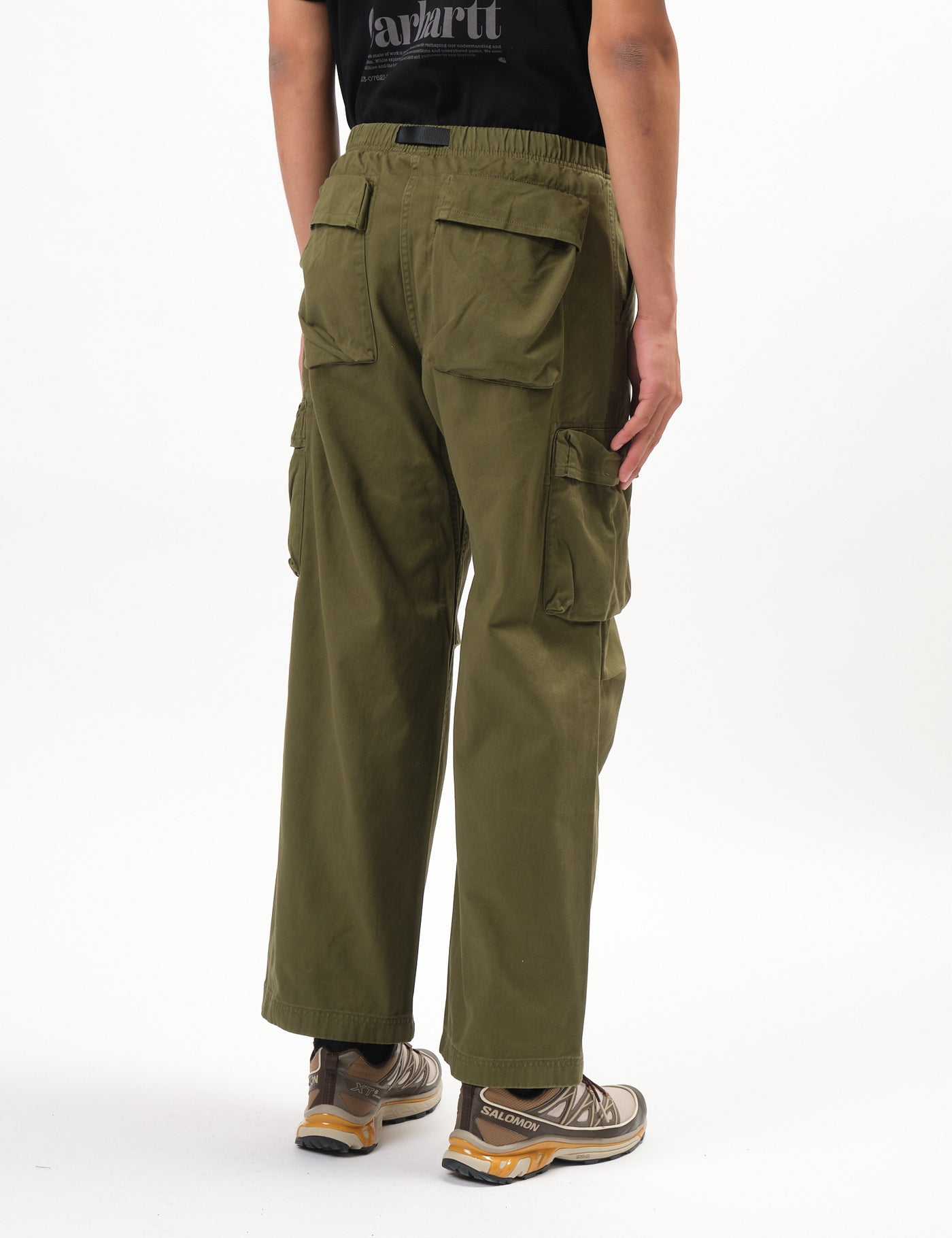GRANCY ZipDesign CargoPants カーキMサイズ GRANCY】ZipDesign CargoPants / ジップデザイン カーゴパンツ