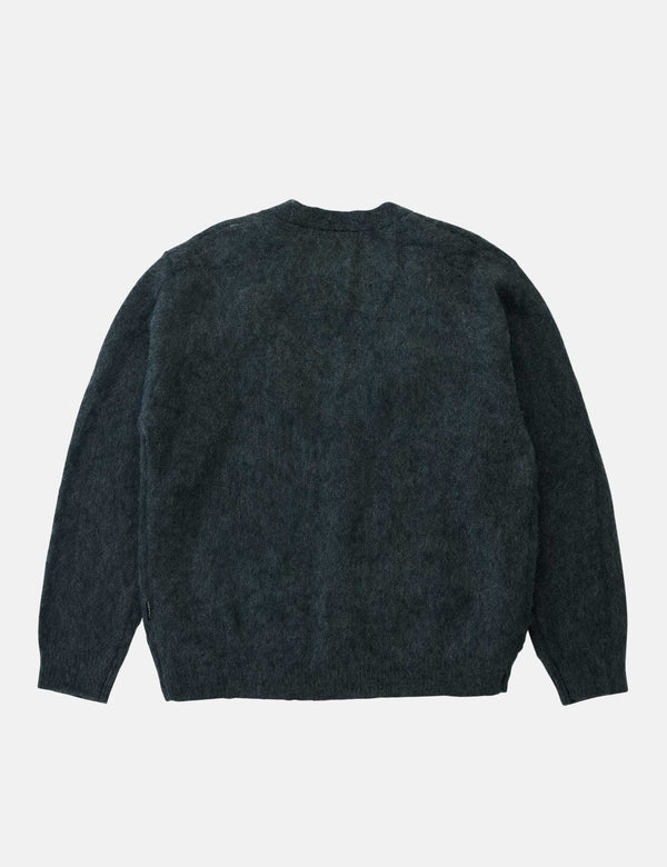 Gramicci Mohair Cardigan - Charcoal Grey