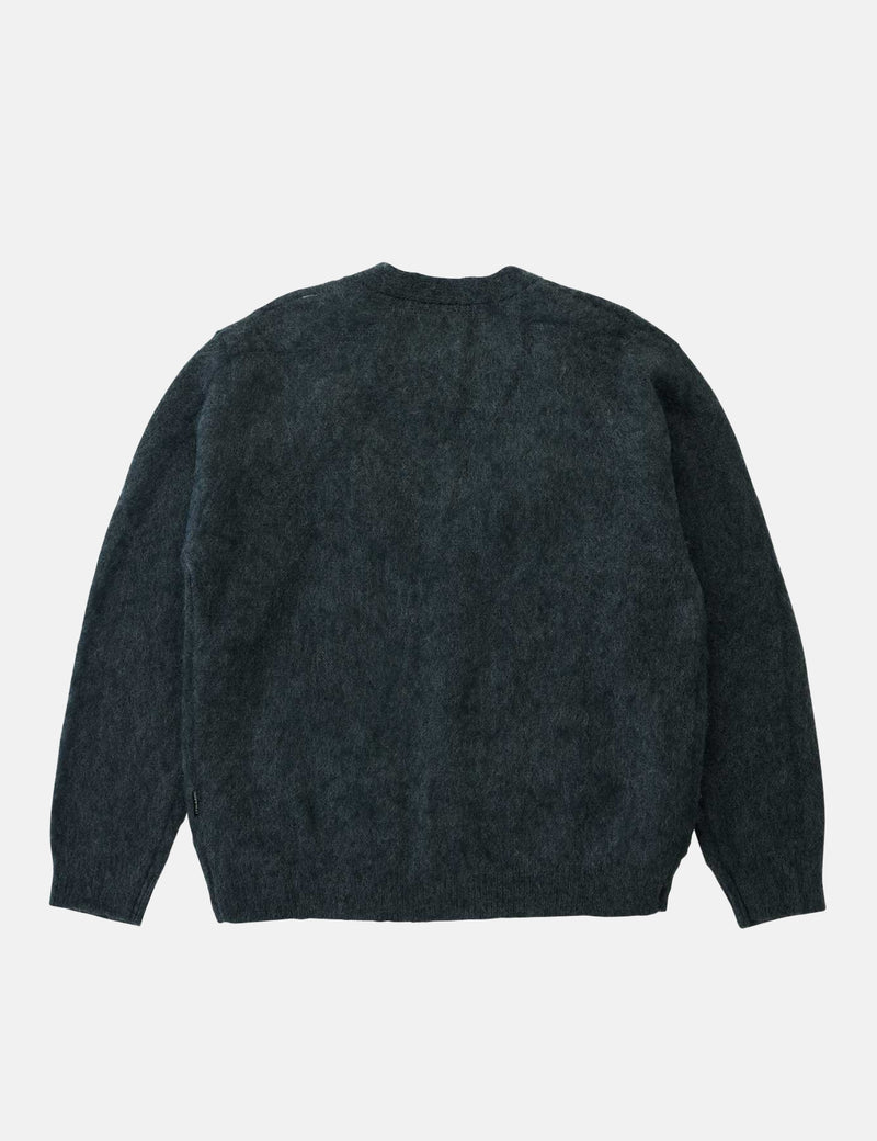 Gramicci Mohair Cardigan - Charcoal Grey