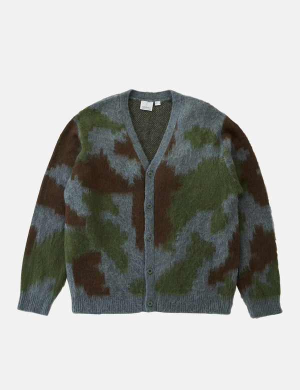 Gramicci Mohair Cardigan - Jungle Digi Camo