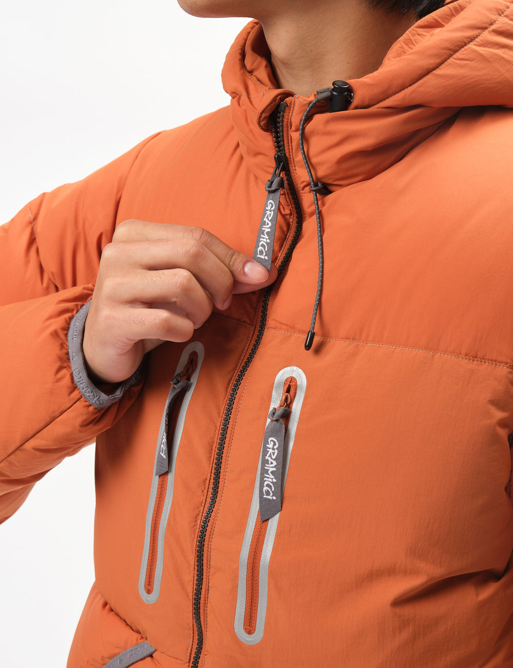 and Wander X Gramicci Down Jacket - Orange | Urban Excess. – URBAN