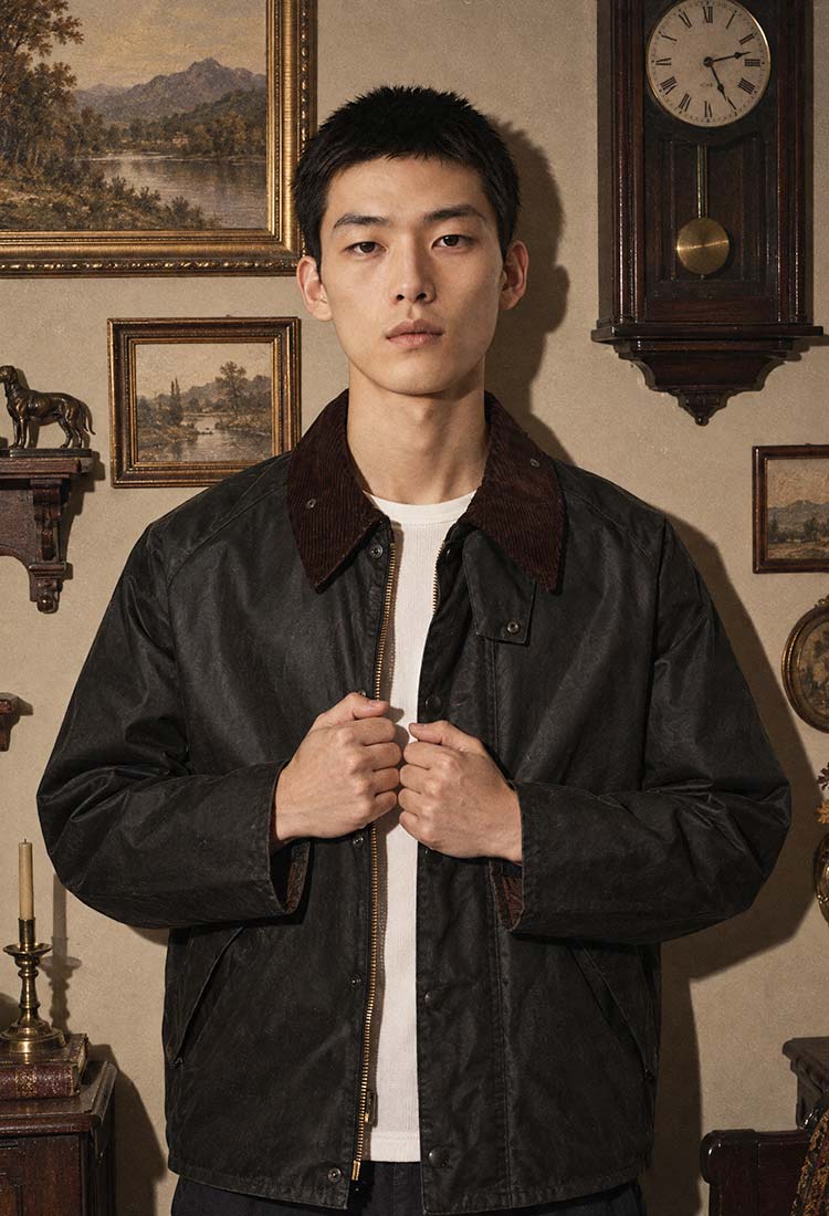 Barbour Transport Jakct Olive