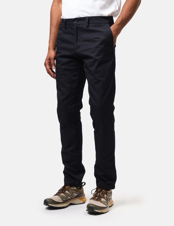 Pantalon Chino Carhartt-WIP Sid (Slim) - Bleu Marine Foncé