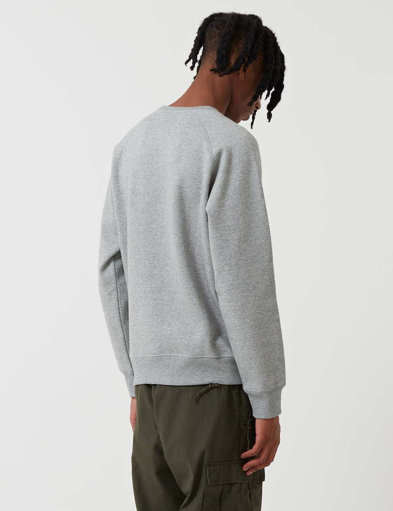 Carhartt WIP Chase Sweatshirt | Grey Heather – Page Chase