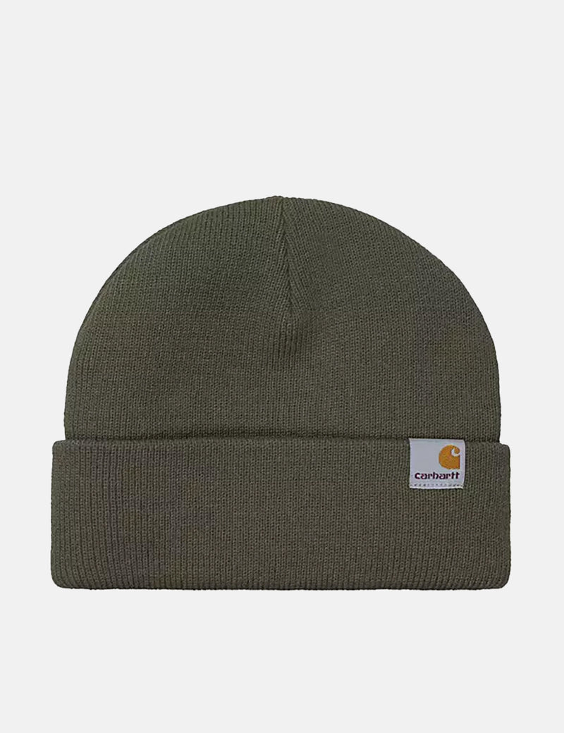 Carhartt-WIP Stratus Low Beanie Hat - Cypress Green