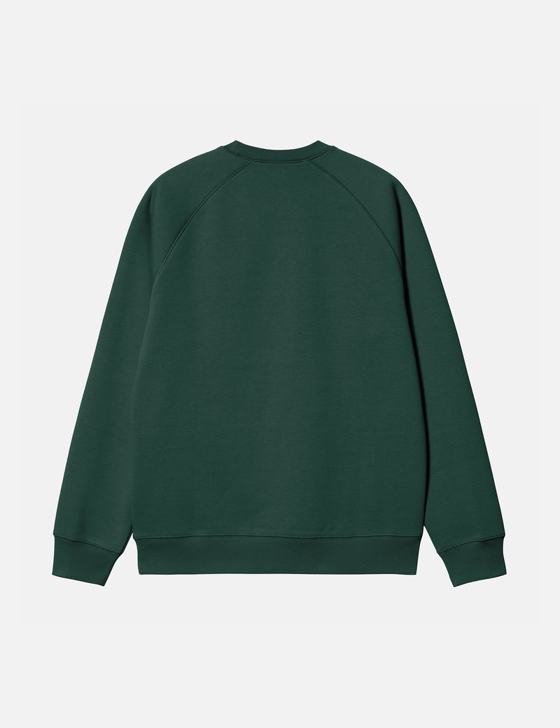 Carhartt-WIP Chase Sweatshirt - Discovery Green