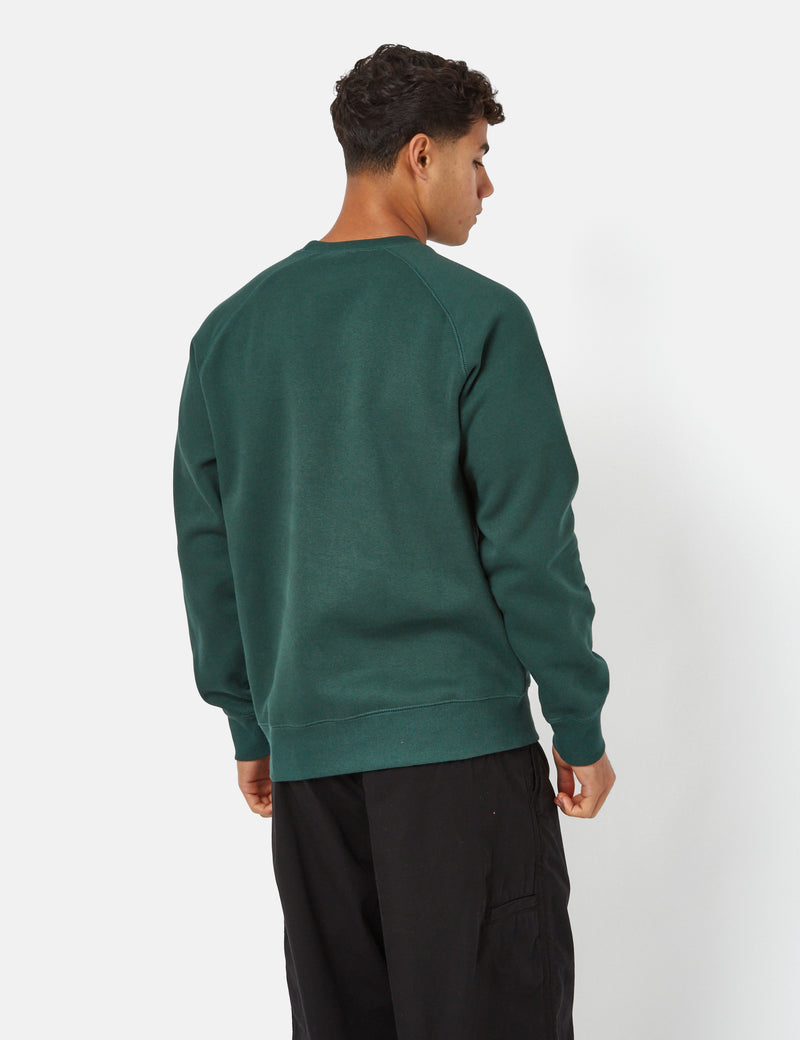 Carhartt-WIP Chase Sweatshirt - Discovery Green
