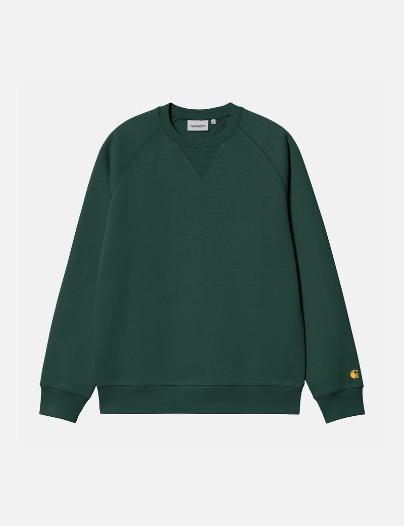 Carhartt-WIP Chase Sweatshirt - Discovery Green