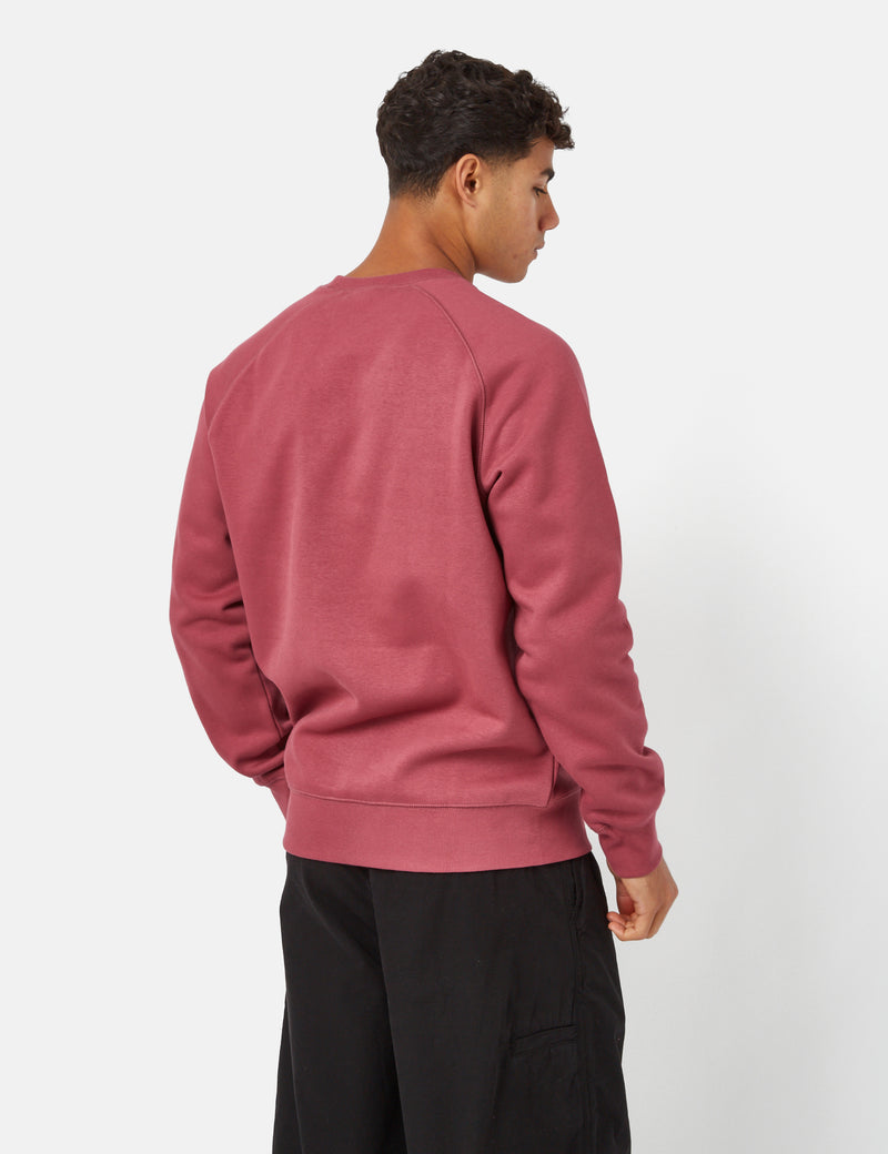 Carhartt-WIP Chase Sweatshirt - Punch Red