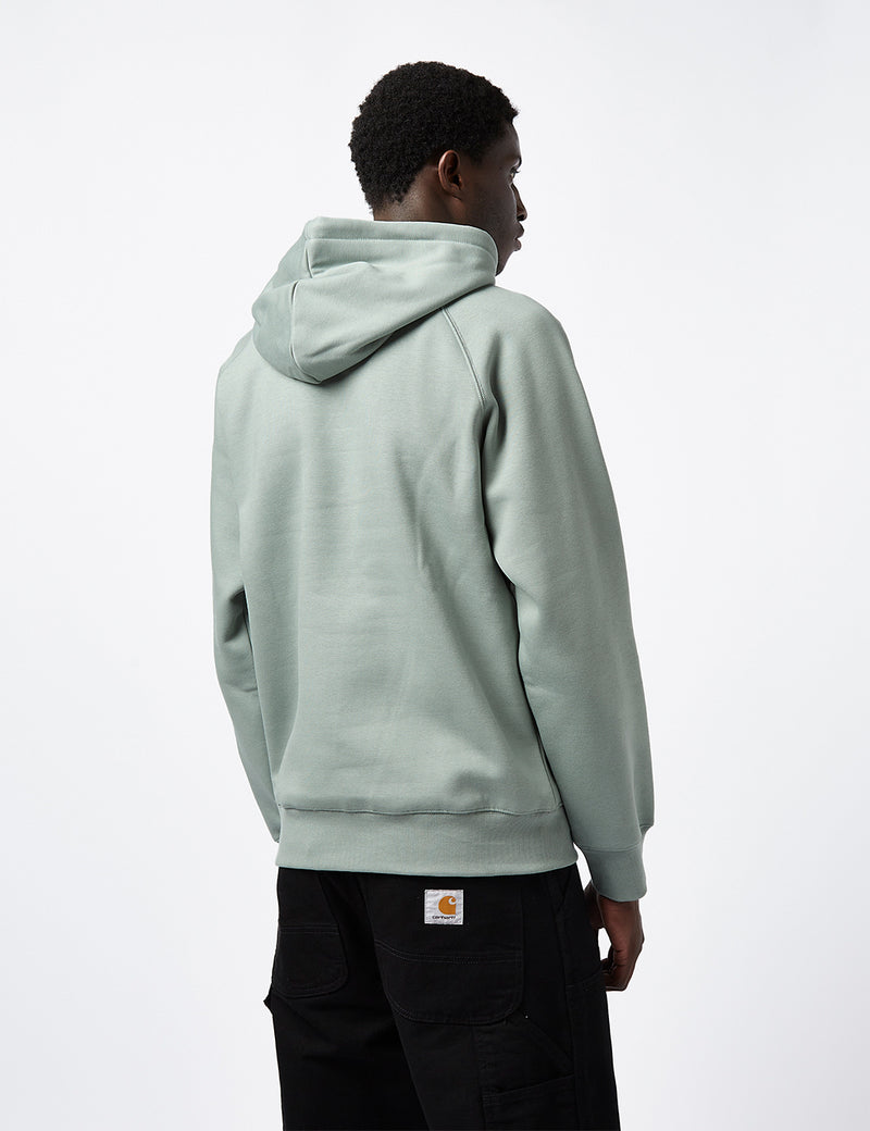 Carhartt-WIP Chase Hooded Sweatshirt - Glassy Teal