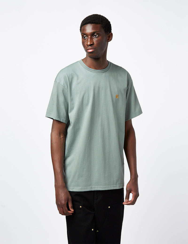 Carhartt-WIP Chase T-Shirt (Loose) - Glassy Teal