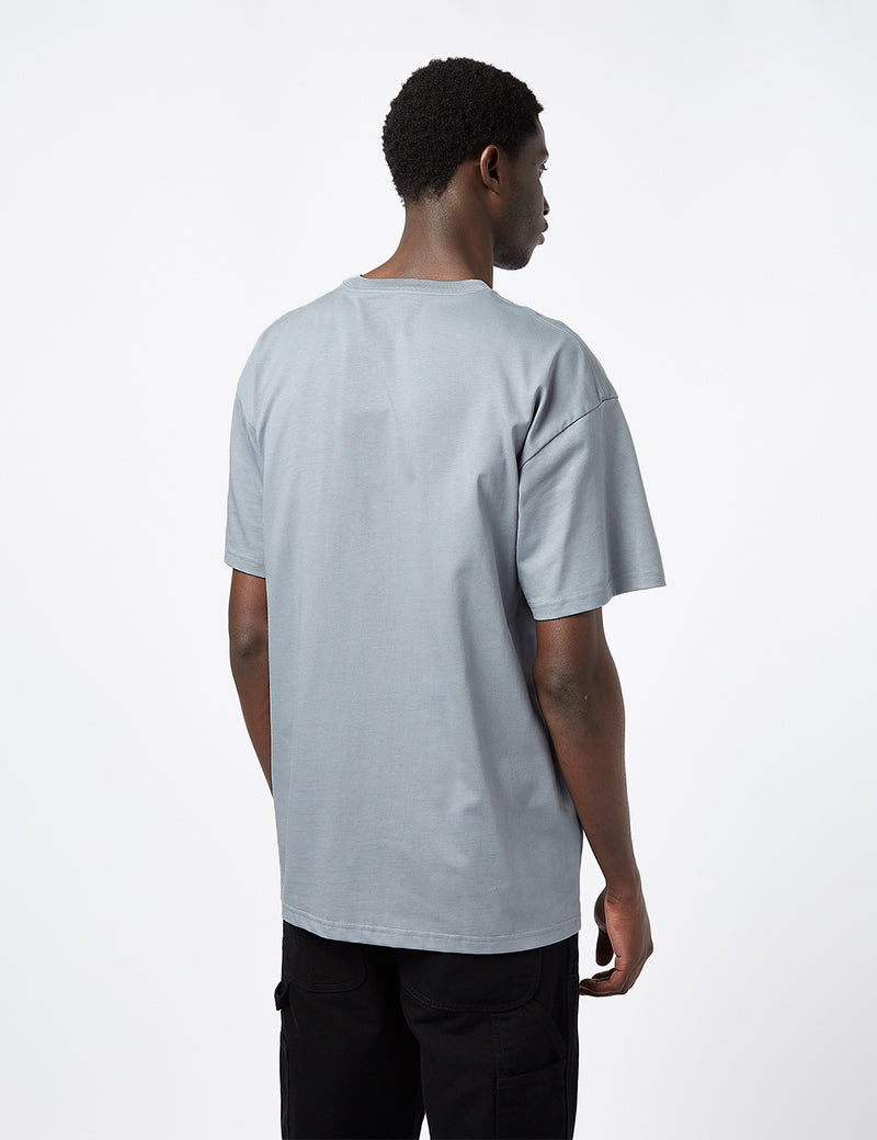 Carhartt-WIP Chase T-Shirt (Loose) - Mirror Grey