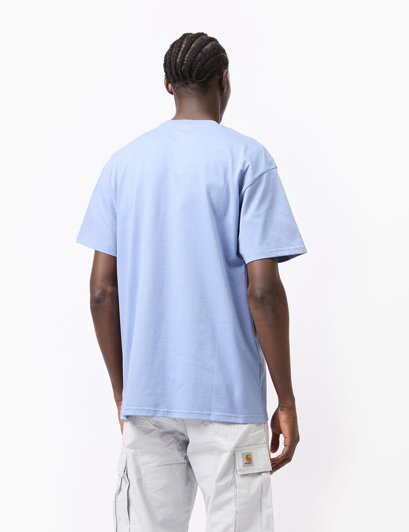 Carhartt WIP Chase T-Shirt - Charm Blue