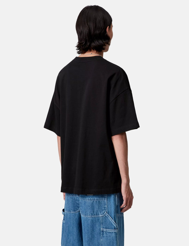 Carhartt WIP Signature Script T-Shirt - Black/White