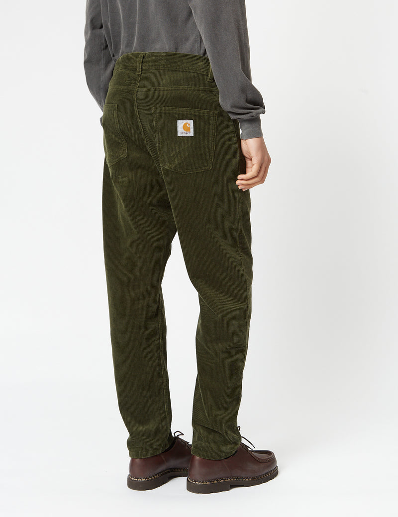 Carhartt-WIP Newel Cord Pant (Relaxed) - Plant Green